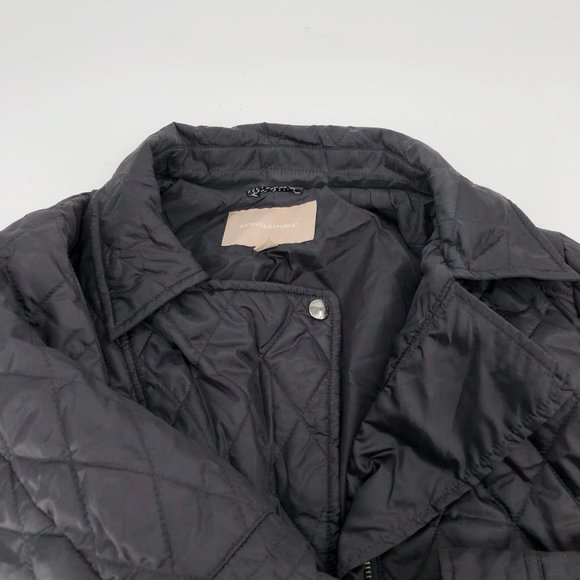 Banana Republic Black Bomber Jacket | Casual & Outdoor Ready - Picture 2 of 5